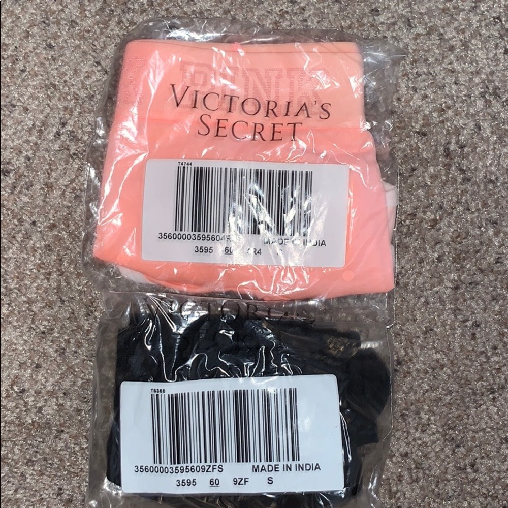 VS pink boy shorts, brand new!